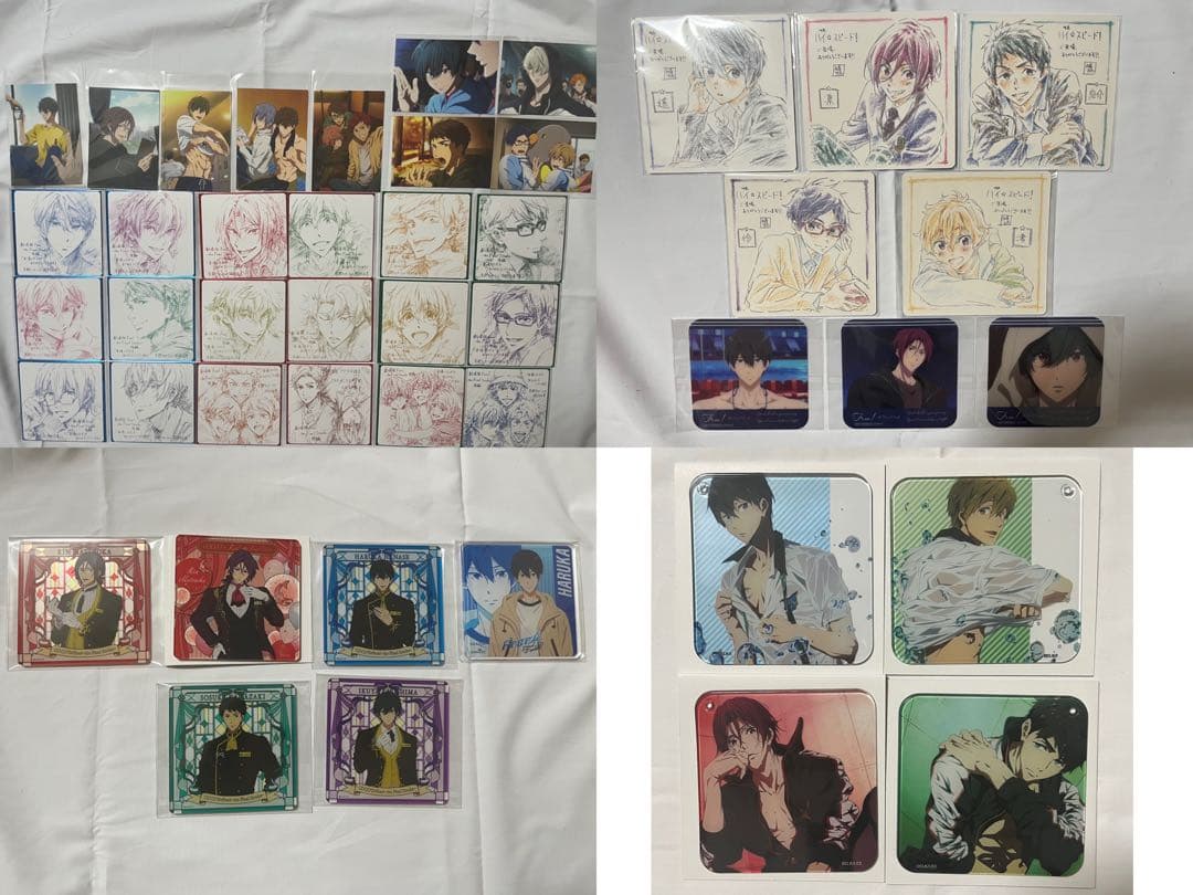 Free！ 入場者特典コンプ コースター まとめ売り Free!FS 後編 入場者プレゼント✨】 数量限定『描きおろしイラスト