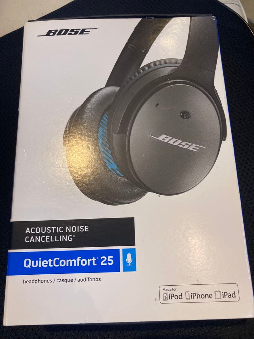 Bose QuietComfort 25 ヘッドホン美品状態良好 買取実績 |BOSE ボーズ QuietComfort 25 密閉型ヘッドホン - 大阪 京都