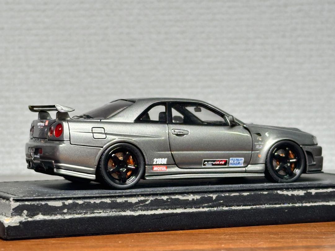イグニッションモデル 1/43 スカイライン GT-R R34 CRSの通販はau PAY